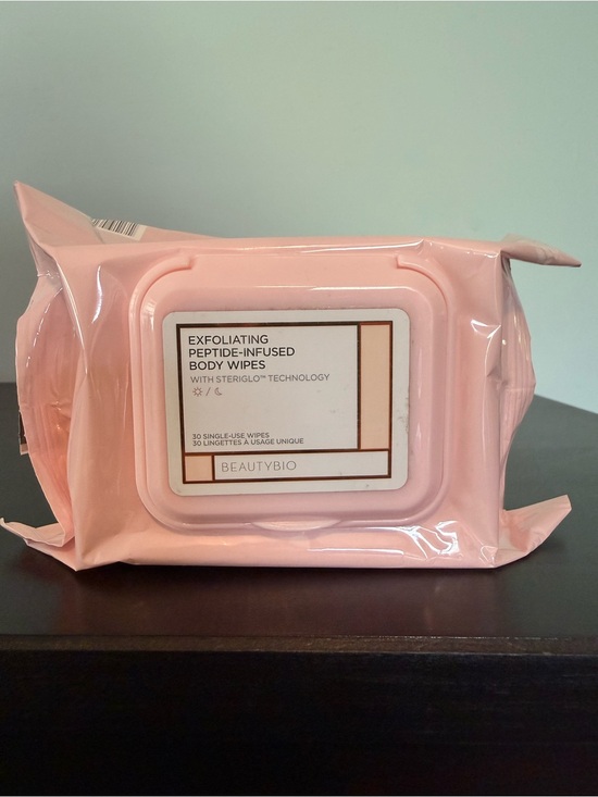 BeautyBio Other - BeautyBio Exfoliating Peptide-Infused Body Wipes - NEW